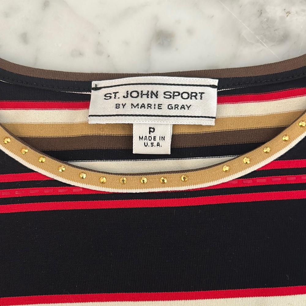 St. John Sport by Marie Gray vintage top.